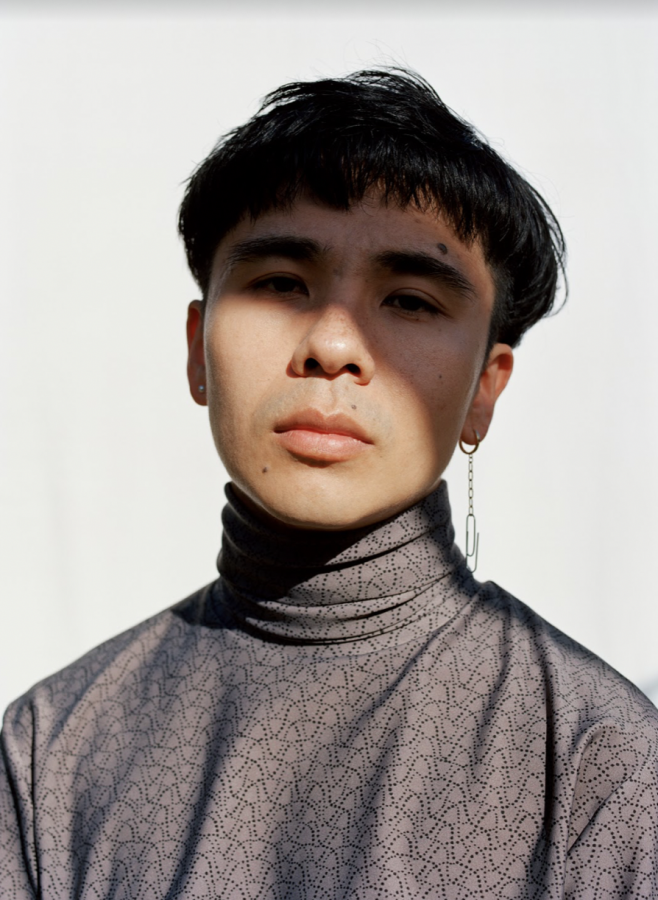 Ocean Vuong in a photoshoot for Interview Magazine (photo creds to Bjarne X Takata)