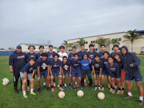 Cypress Boys Soccer practices hard as a team to prepare for a victorious season!
