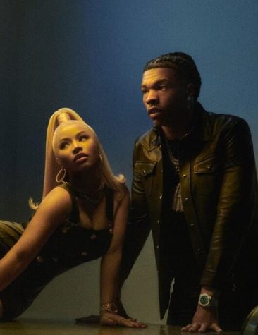 Nicki Minaj and Lil Baby on the cover of their song Do We Have A Problem? (Photo Credit: Spotify)