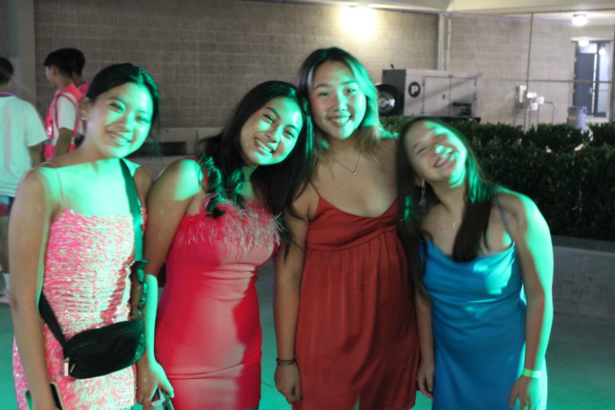 Hanging out with friends was one of the top reasons to attend the Homecoming Dance.