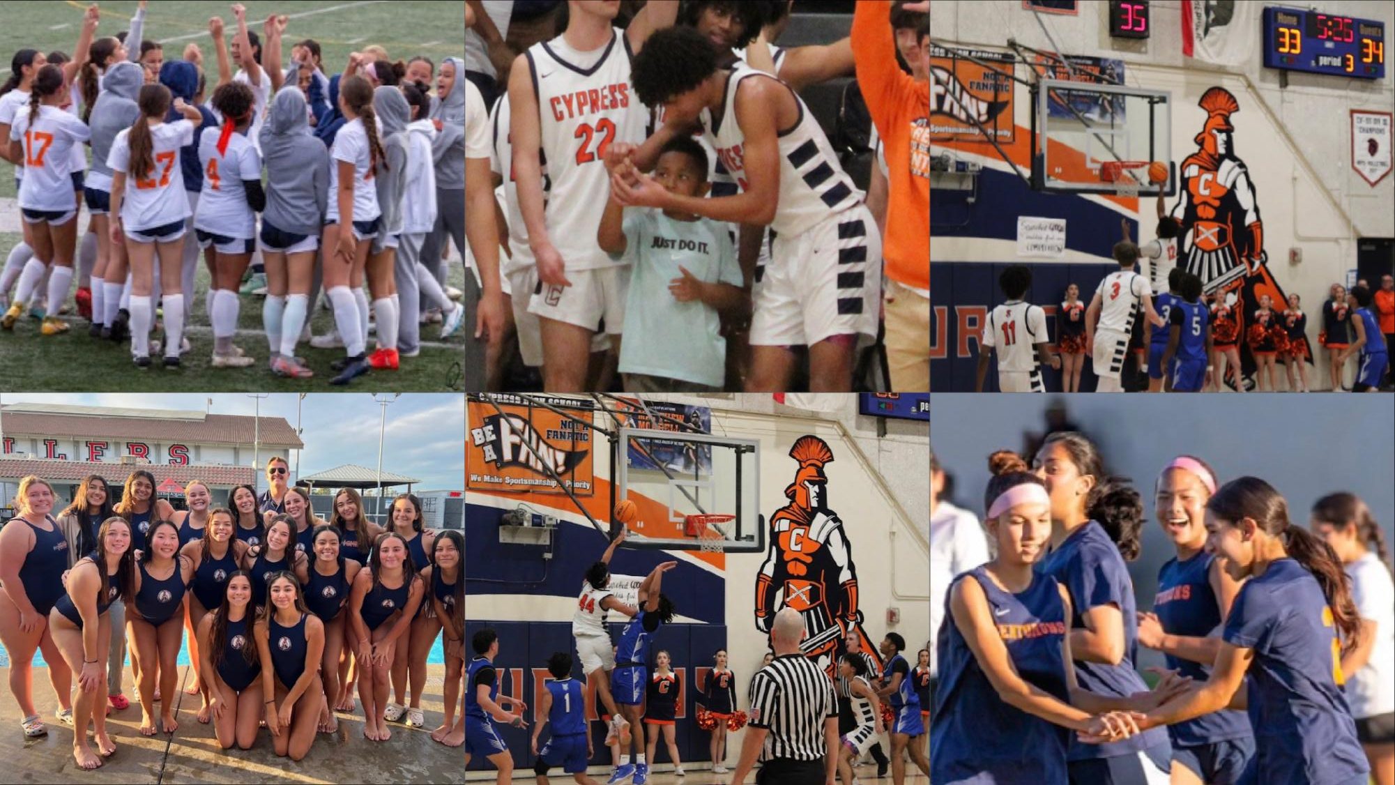 Cypress High School’s Sports Recap: Basketball, Water Polo, Wrestling, and Soccer Achievements