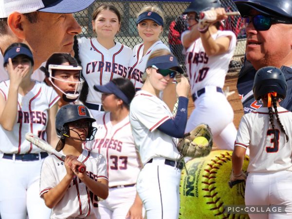 Cypress softball maintains their winning streak by working together as a team.,