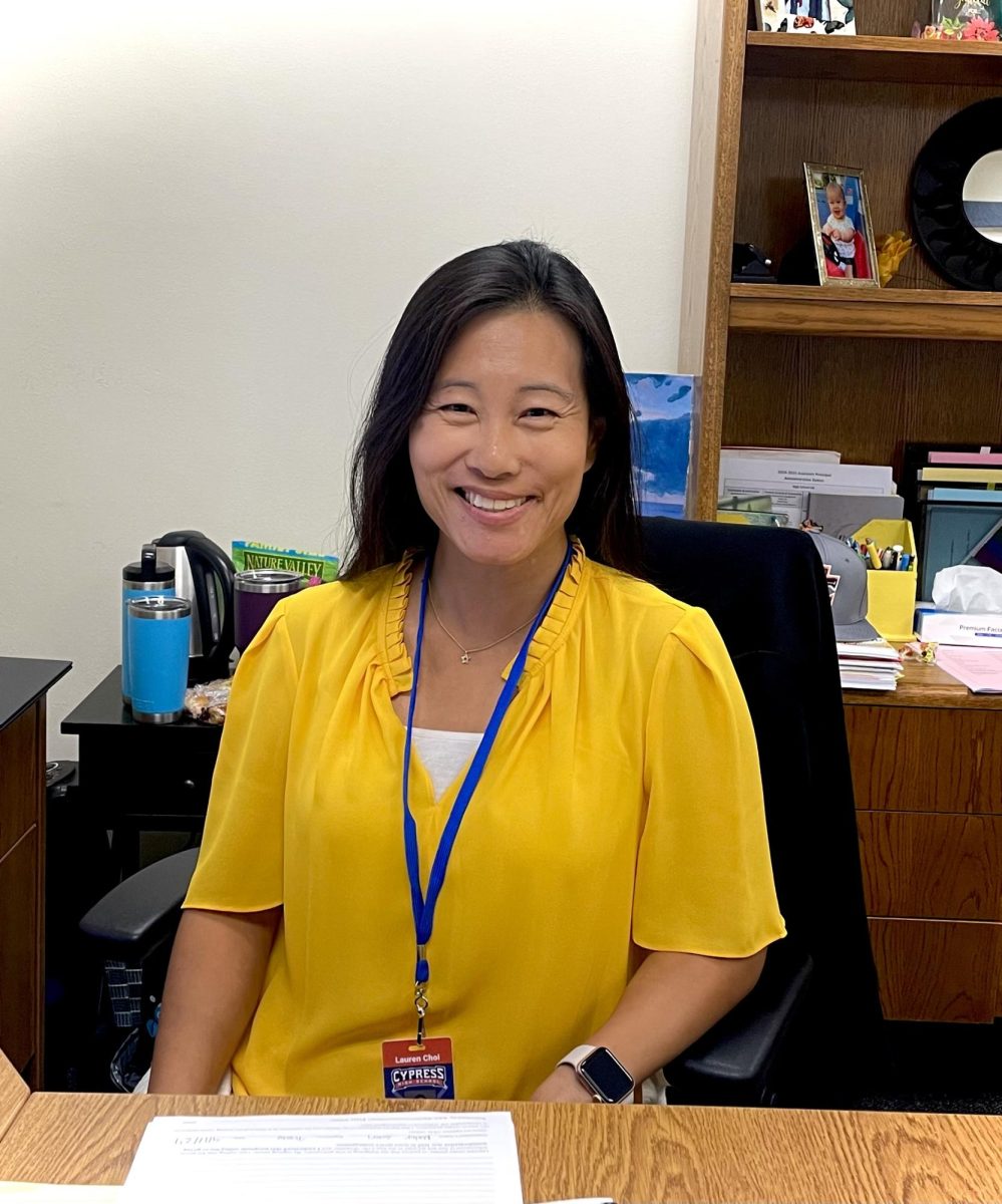 Mrs. Choi the new 9th grade Assistant Principal.