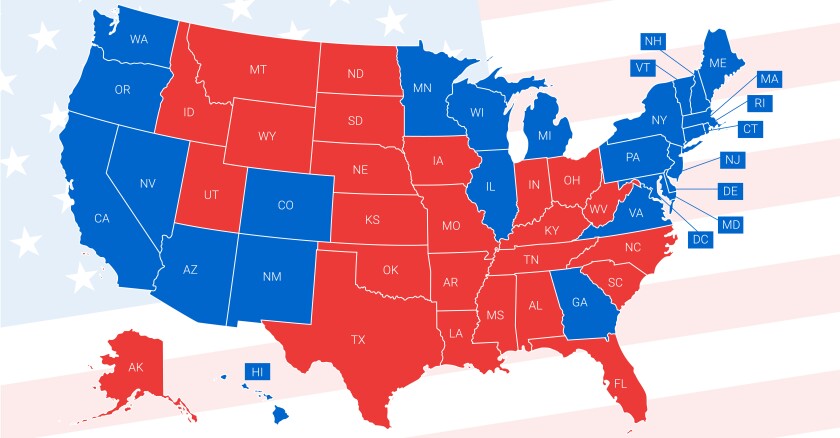 Countries outside the US are anticipating the outcome of the Presidential Election. 