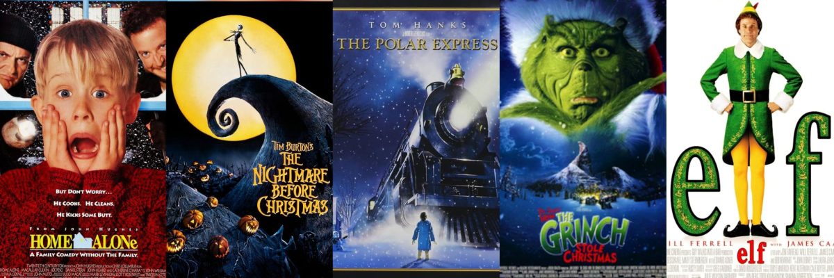 The top 5 Christmas movies.