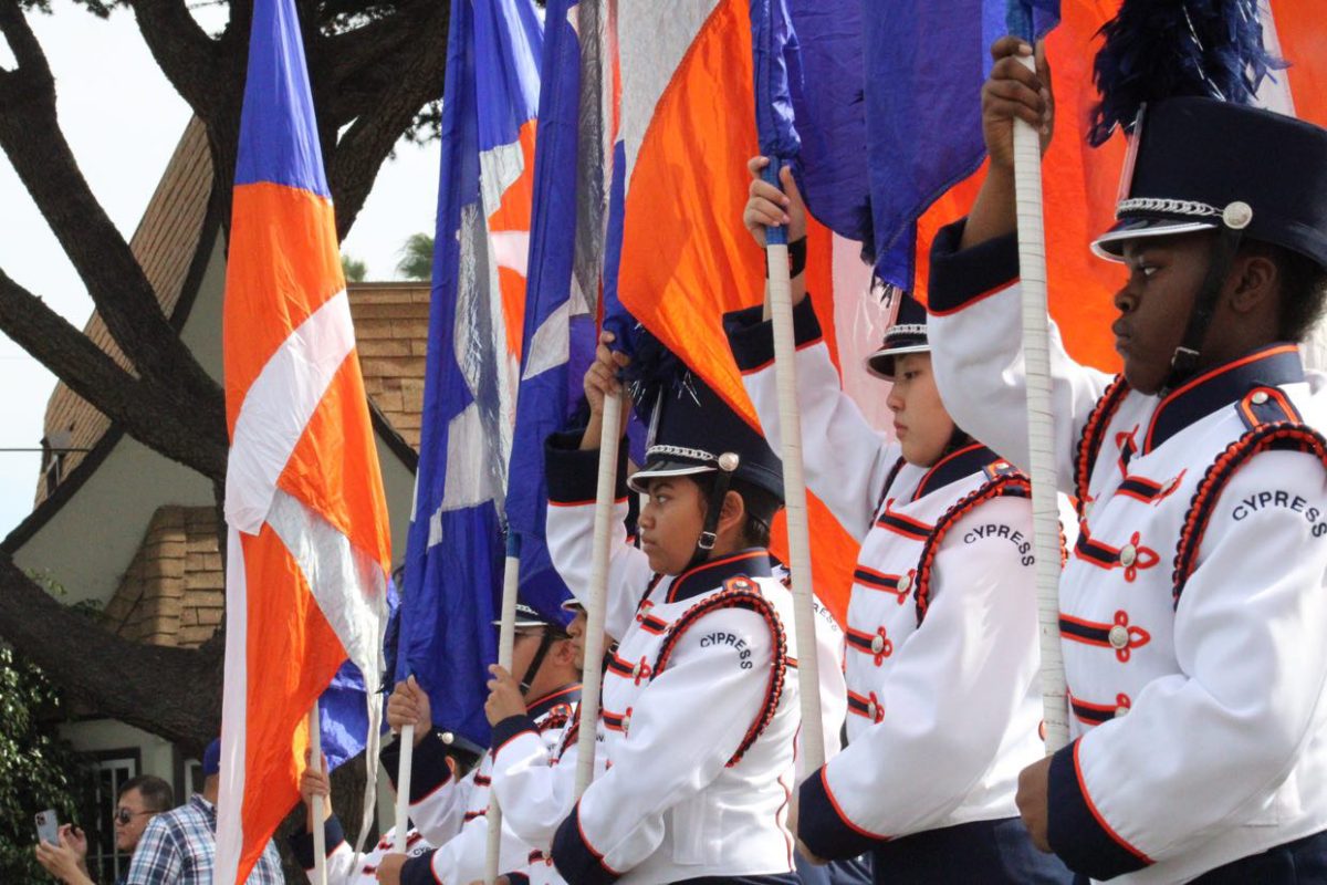 The Sound in Motion competes at the Loara Band Review. Photo by Laurel Velez.