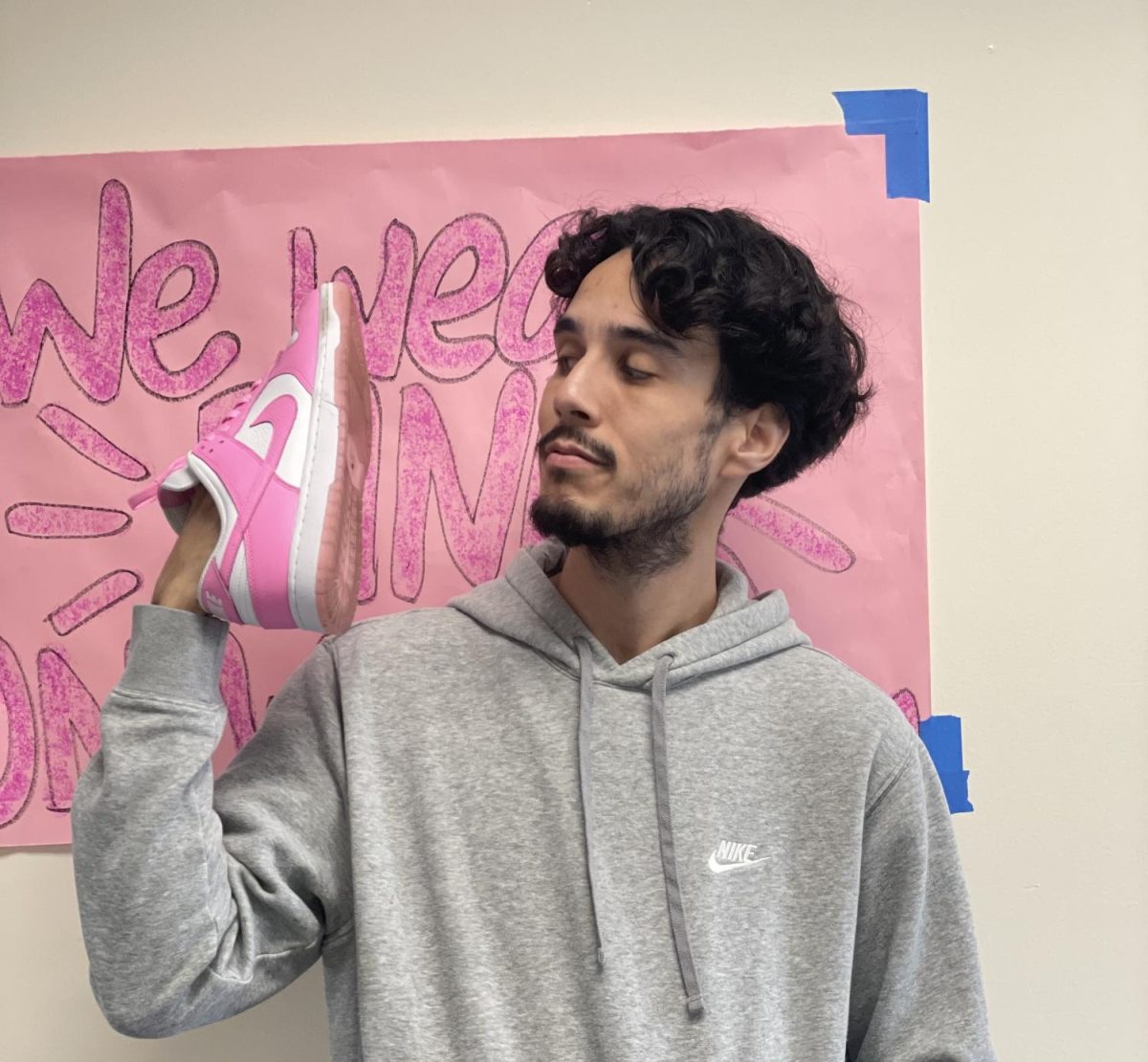 Austin Esparza-Moon the new Social Science teacher at Cypress High School, is excited to start his first year of teaching.