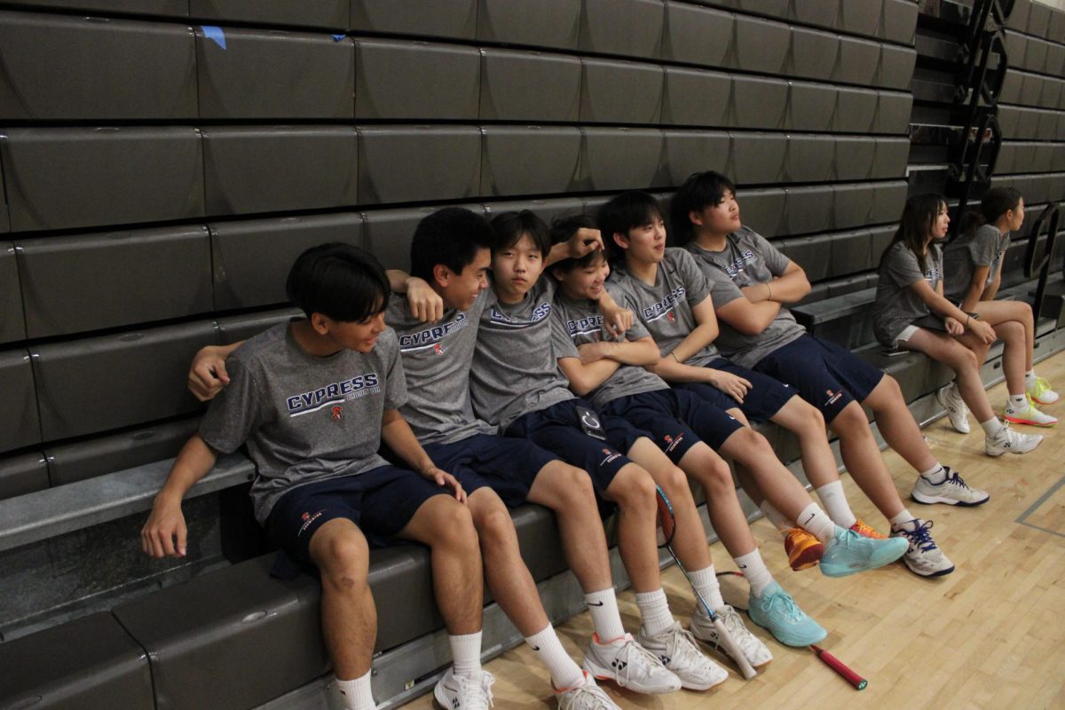 The badminton team is undefeated so far this season.