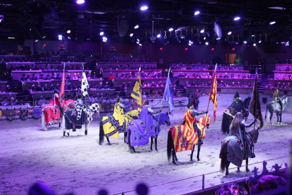 Centurions spent the evening rooting for the Blue Knight.
