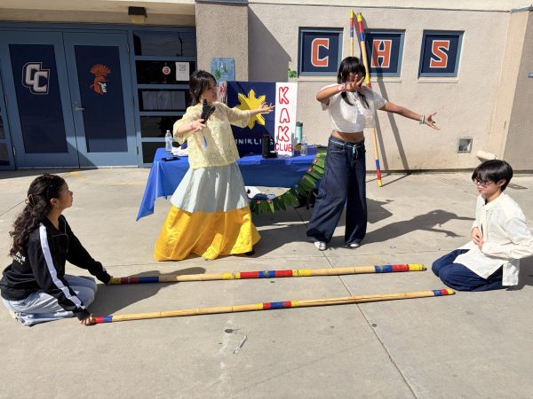 Kababayan at Kaibigan Club performed the traditional tinikling dance.